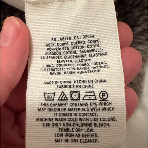 Anthropologie Jumpsuit Chino Wide Leg Tie Waist Modern Scalloped Cream 2 - Picture 14 of 14